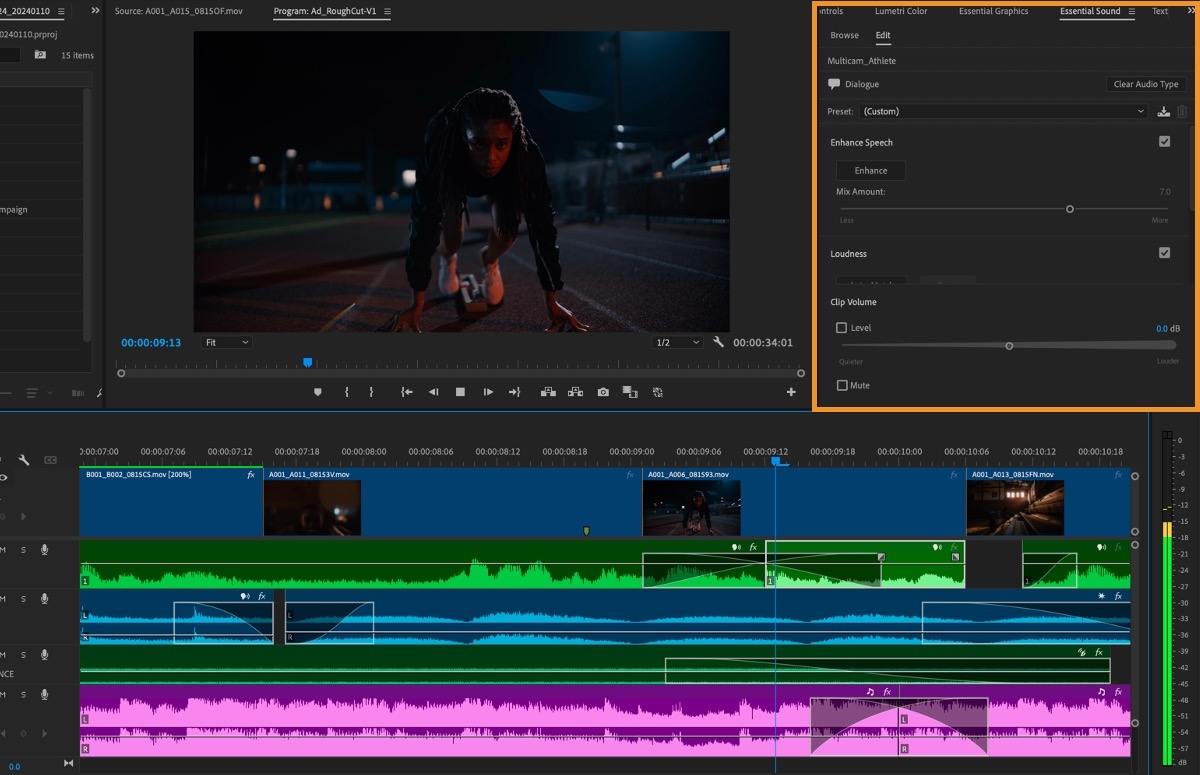 You Can Let AI Automatically Label Your Audio Clips in Premiere Pro Now